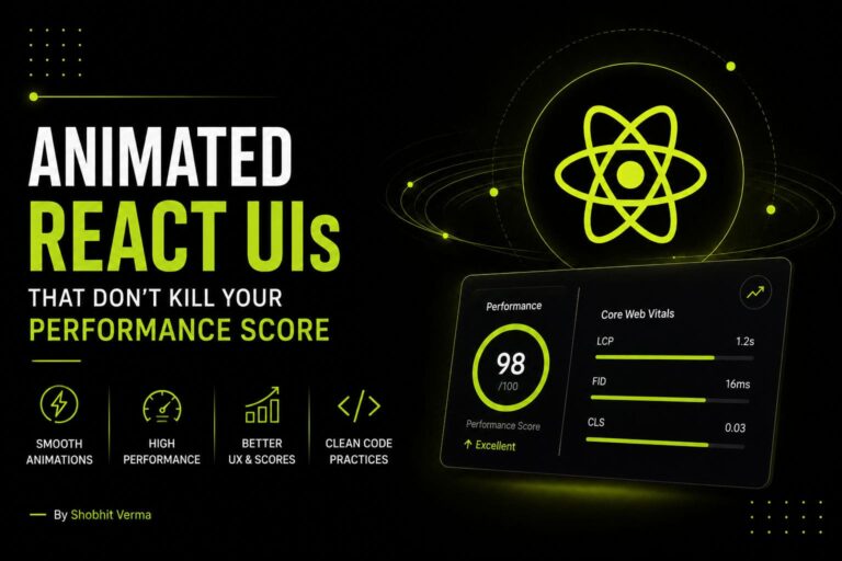 Animated React UIs That Don’t Kill Your Performance Score